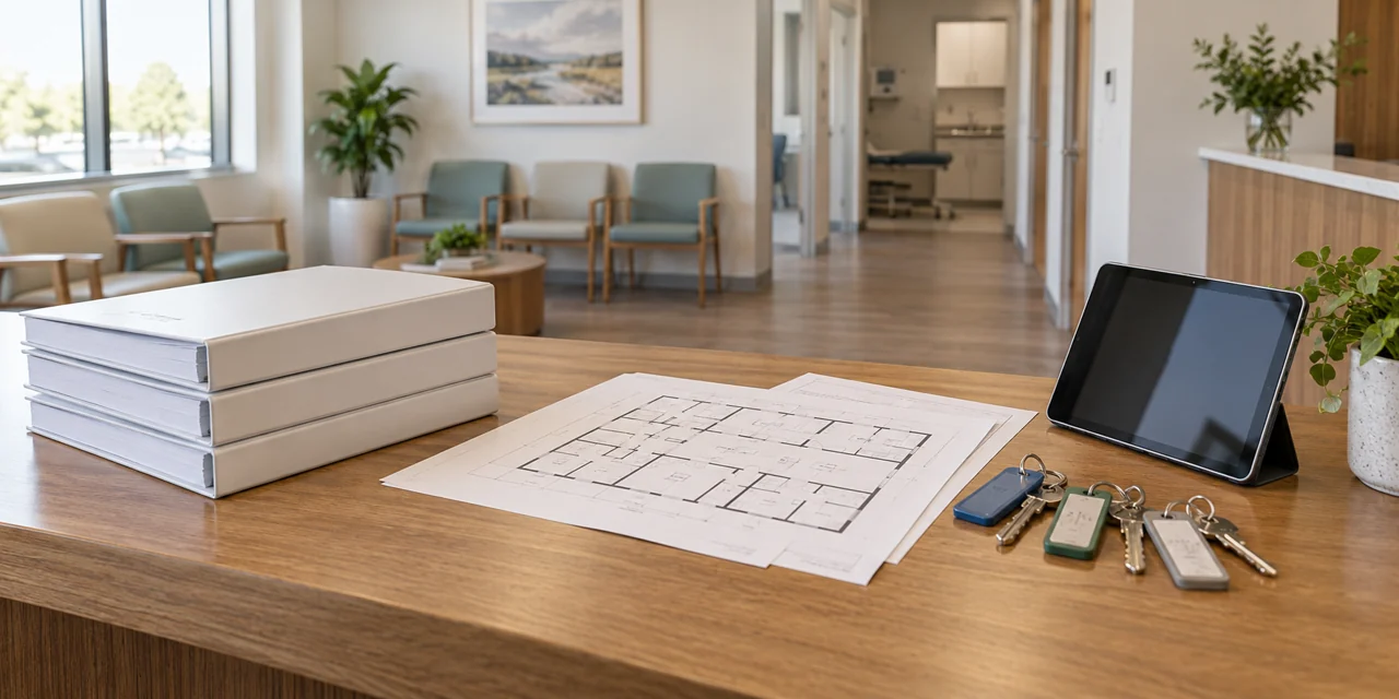 A finished space should arrive with a useful handover — illustrative concept