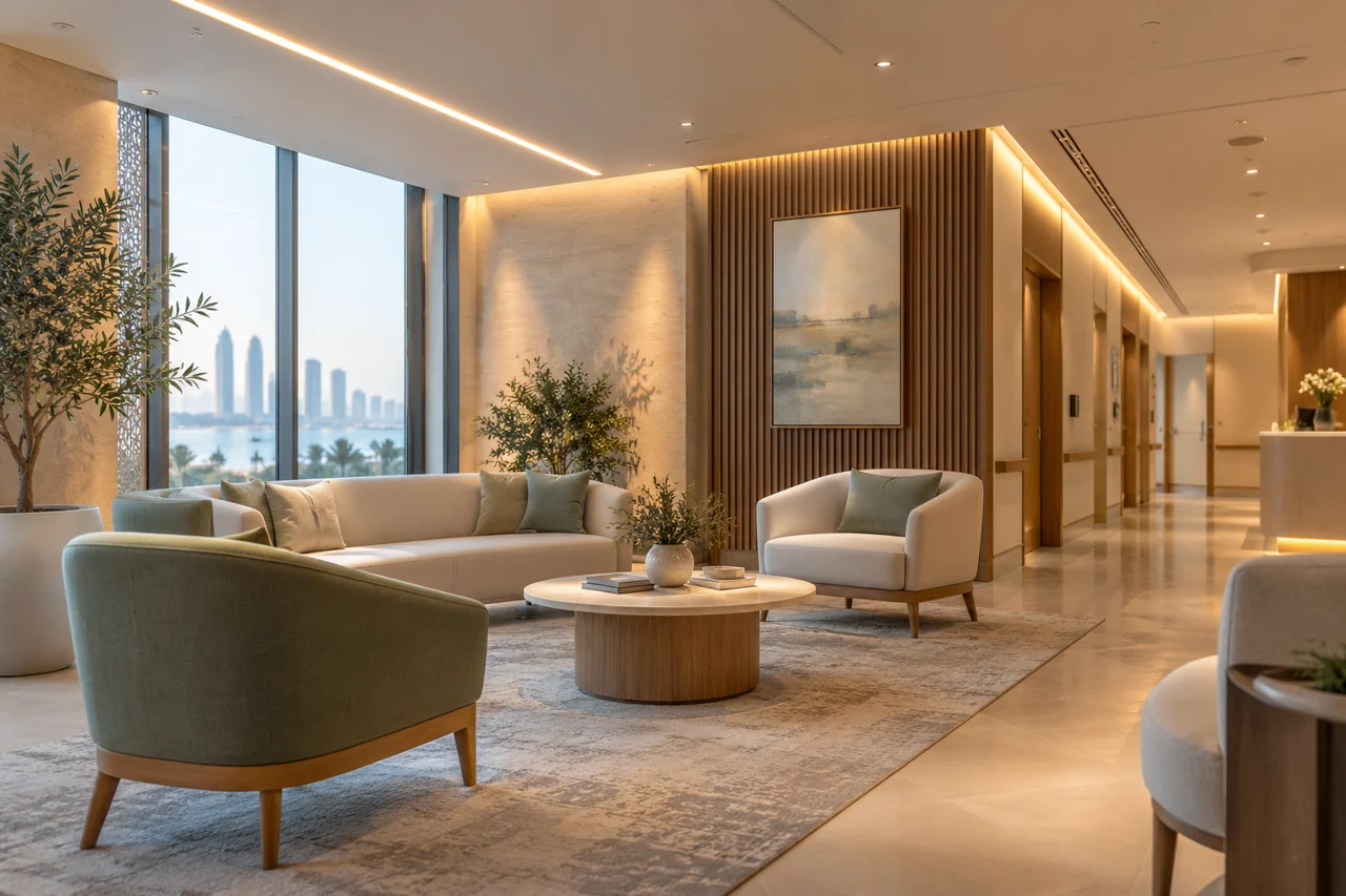 Lighting design: comfort, function and atmosphere — illustrative concept