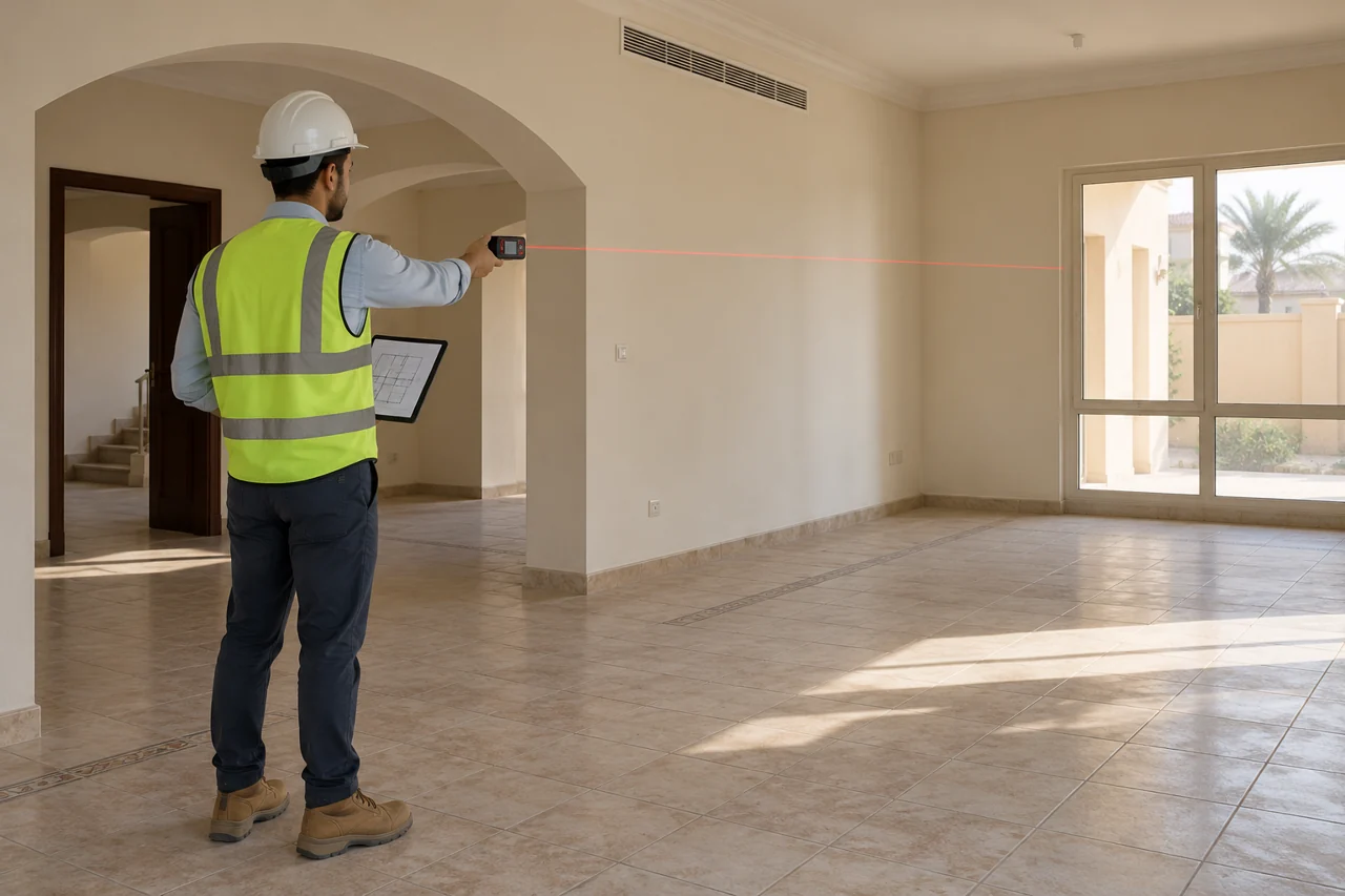 Renovating a villa or office: start with what already exists — illustrative concept