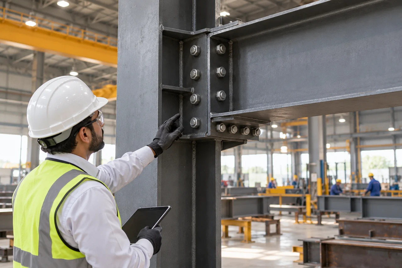 Steel design: the decisions behind a dependable structure — illustrative concept