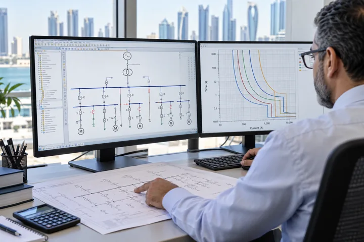 Power system studies — illustrative concept
