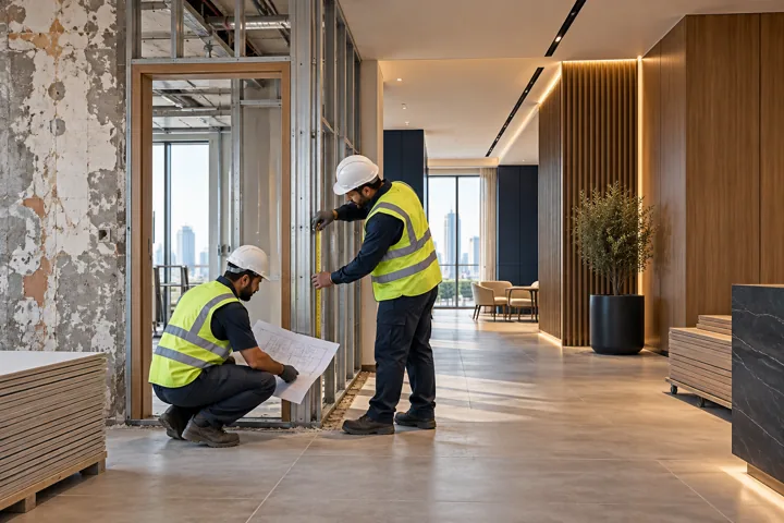 Renovation & remodelling — illustrative concept