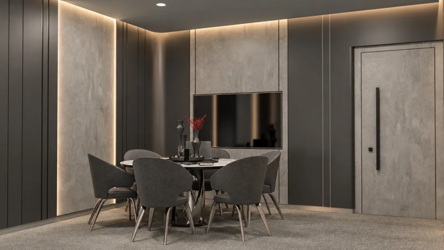 Executive Office Design & Fit-Out - Meeting area - supplied design visual
