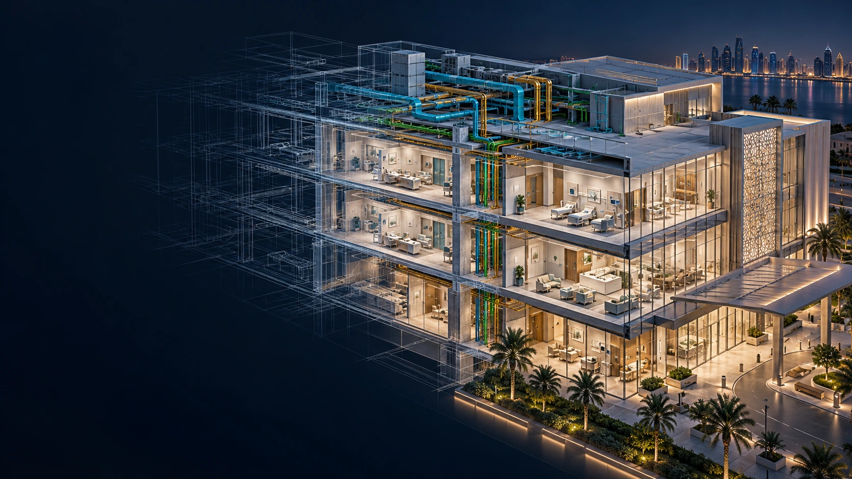 Conceptual coordinated building model